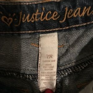 Size 7 regular justice jeans